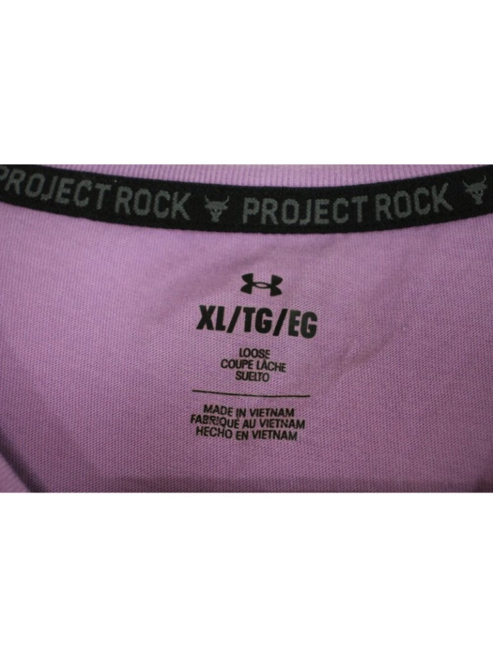 Under Armour x Project Rock Mens XL Brahma Bull Tank Top N1450 - Picture 3 of 5